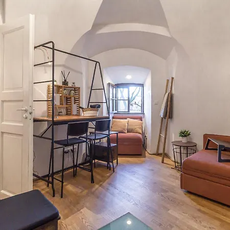 In A Real Medieval Tower, Lower Floors Apartment
