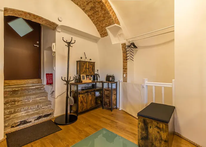In A Real Medieval Tower, Lower Floors Apartment